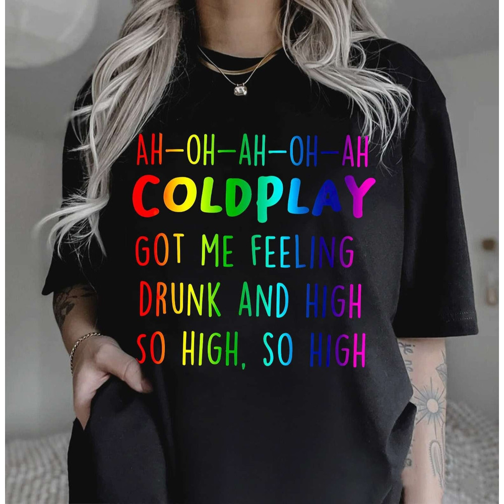 Coldplay 2023 Shirt, Coldplay Tour 2023 T Shirt for Men Women, Coldplay Shirt for fan, Music of the Sphere 2023 Shirt