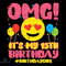 OMG My 13th Birthday Girl Svg Smiley Cute Svg 13 Year Old Girls Svg