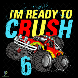 im ready to crush 6 birthday svg, birthday svg,
