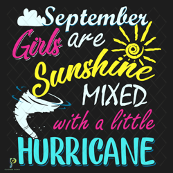 september girls are sunshine svg, birthday svg,
