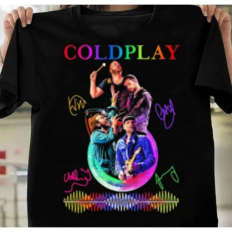 Coldplay 2023 Shirt, Coldplay Tour 2023 T Shirt for Men Women, Coldplay Shirt for fan, Music of the Sphere 2023 Shirt