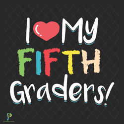 fifth graders svg, back to school svg, school sv