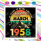 63 Years Of Being Awesome 1958 Birthday Svg, Birthday Svg, 63th Birthday Svg, Birthday 63 Svg, March 1958 Svg, 1958 Birthday Svg, Quarantine Birthday, Retro 195