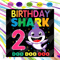 Birthday Shark 2 Doo Doo Doo Svg, Birthday Svg, 2nd Birthday Svg, Baby Shark Birthday, Shark Birthday Svg, Kids Birthday Svg, Toddler Birthday Svg, 2nd Shark Bi
