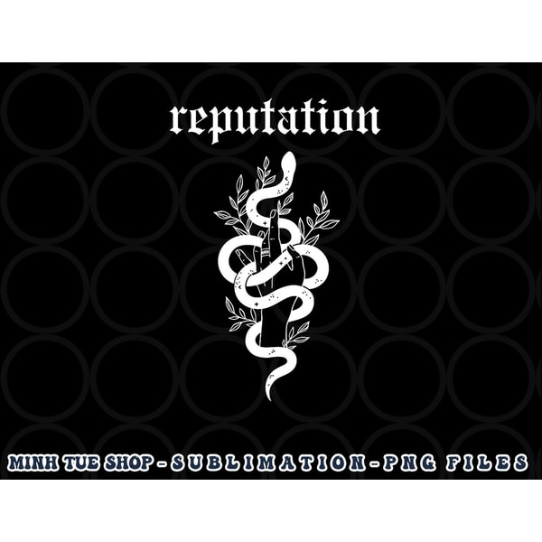 Snake Reputation In The World png, digital download copy | Inspire Uplift