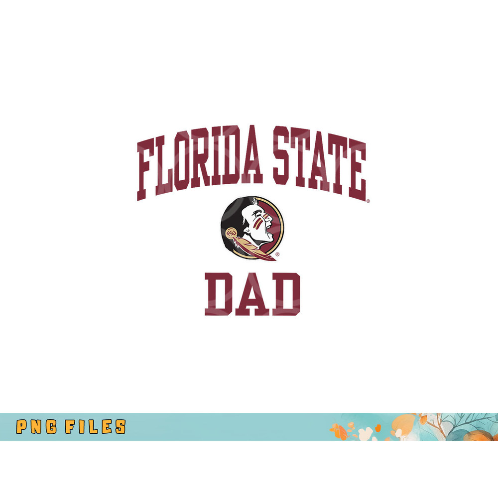 Florida State Seminoles Dad Icon Officially Licensed png, digital download copy.jpg
