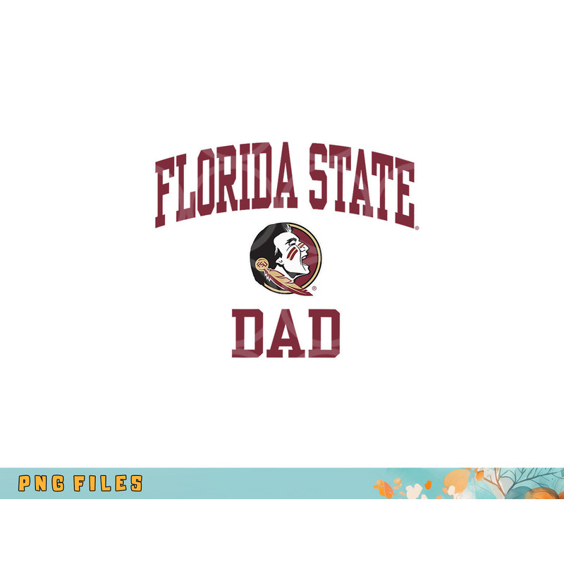 Florida State Seminoles Dad Icon Officially Licensed png, digital download copy.jpg