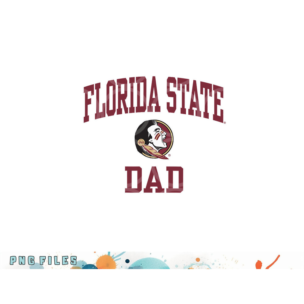 Florida State Seminoles Dad Icon Officially Licensed png, digital download copy.jpg