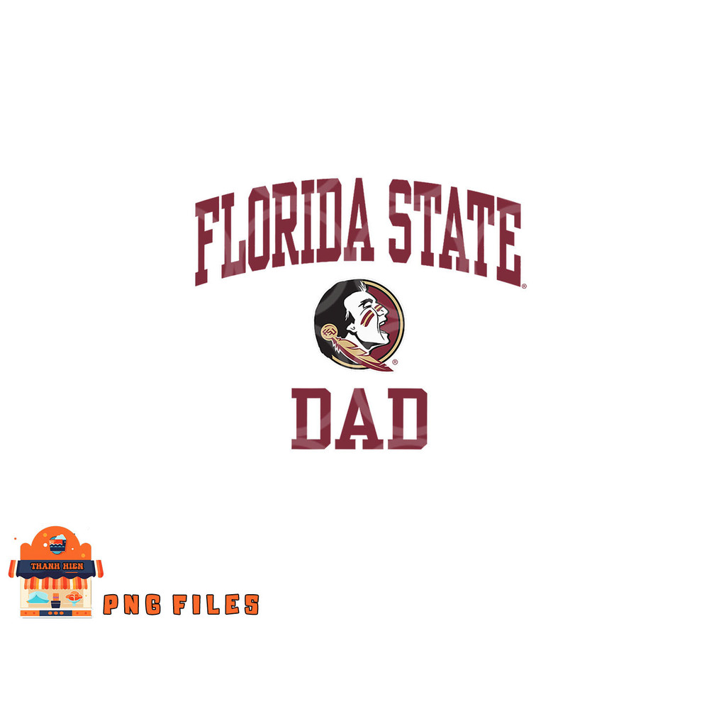 Florida State Seminoles Dad Icon Officially Licensed png, digital download copy.jpg