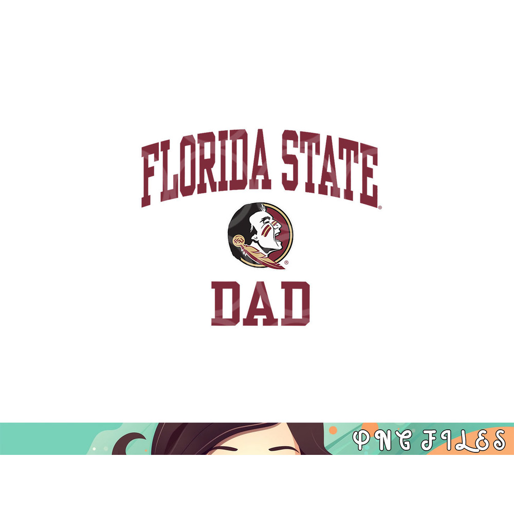 Florida State Seminoles Dad Icon Officially Licensed png, digital download copy.jpg