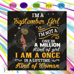 i am a september girl i am not a one in a million
