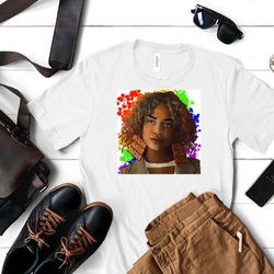 tessa thompson shirt, tessa thompson t shirt, christian bale shirt