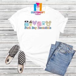 park day essentials shirt, disney shirt, vacation shirt, holiday shirt, disney snacks shirt, food lover shirt, kids shir