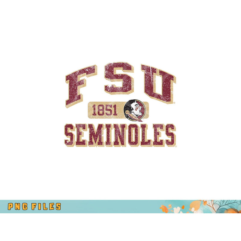Florida State Seminoles Retro Bar Logo Officially Licensed png, digital download copy.jpg