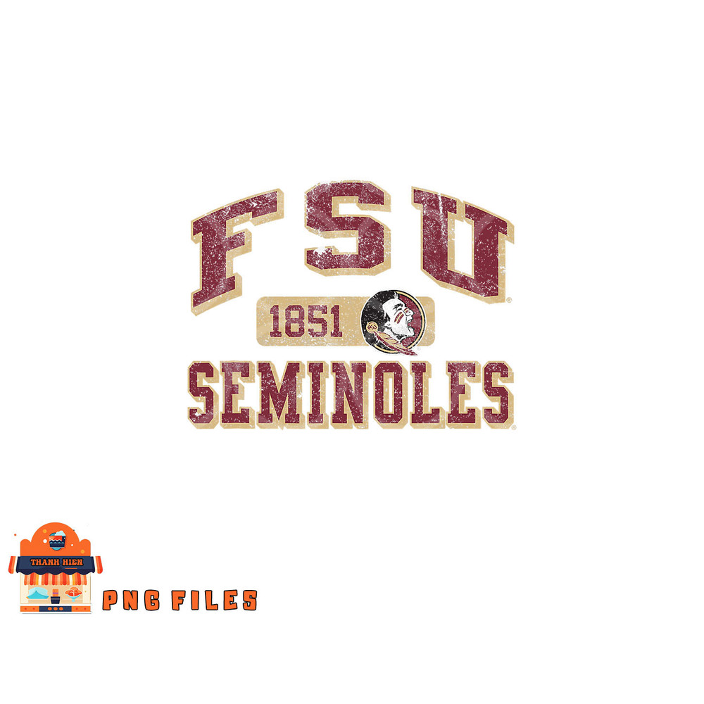 Florida State Seminoles Retro Bar Logo Officially Licensed png, digital download copy.jpg