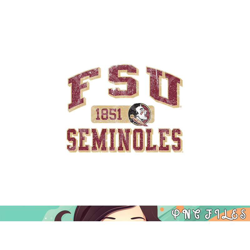 Florida State Seminoles Retro Bar Logo Officially Licensed png, digital download copy.jpg