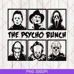 halloween horror movie killers vintage png, halloween movie characters png, scary halloween party png, halloween png