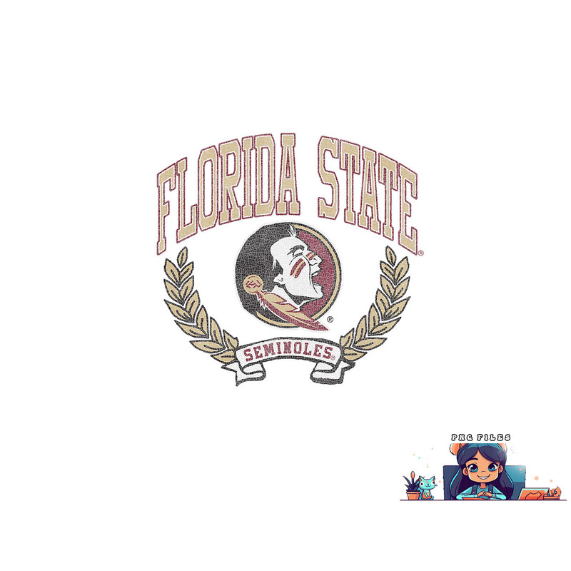 Florida State Seminoles Victory Vintage Logo png, digital download copy.jpg