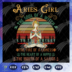 aries girl svg, aries for girls svg, girls aries