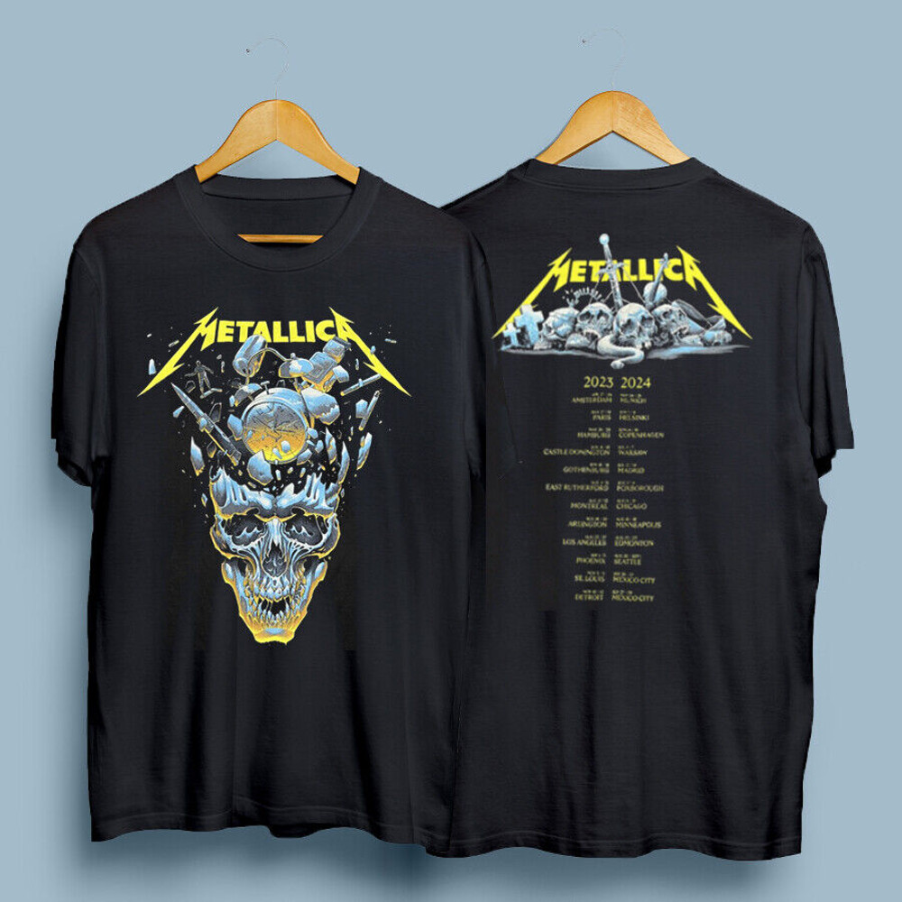 Metallica 2023 Shirt, Metallica Tour 2023 T Shirt for Men Women, Metallica Shirt for fan, M72 World Tour 2023 Shirt