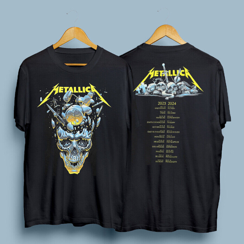 Metallica 2023 Shirt, Metallica Tour 2023 T Shirt for Men Women, Metallica Shirt for fan, M72 World Tour 2023 Shirt