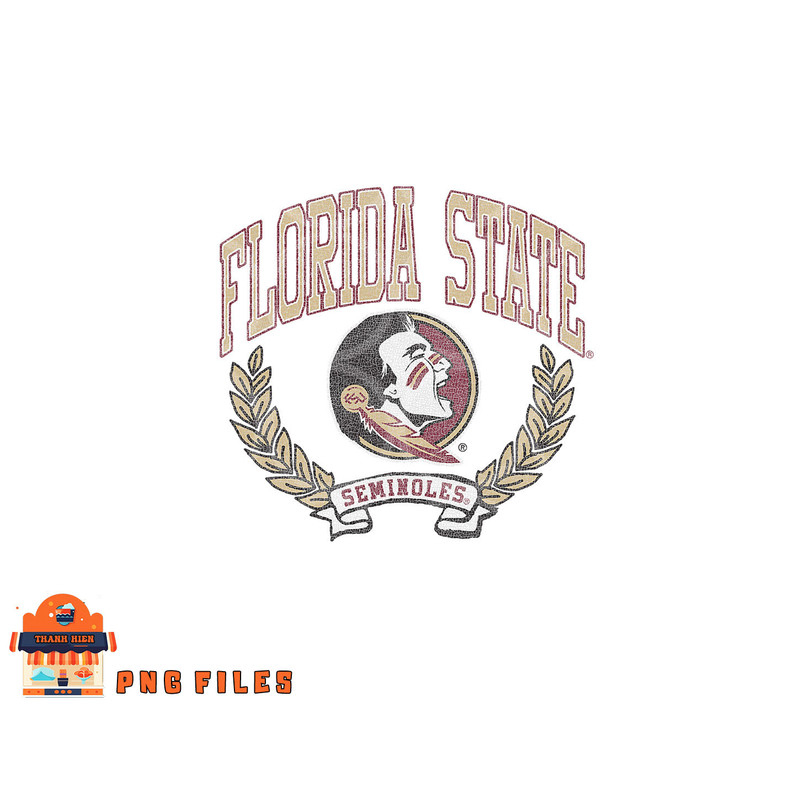 Florida State Seminoles Victory Vintage Logo png, digital download copy.jpg