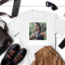tessa thompson shirt, tessa thompson t shirt, tessa thompson jonathan majors shirt
