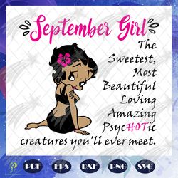 september girl svg, girl born in september svg, q