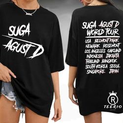 Suga Vintage Shirt, Bts 2023 Shirt, Gift For Kpop Fans Shirt , Kpop Shirt