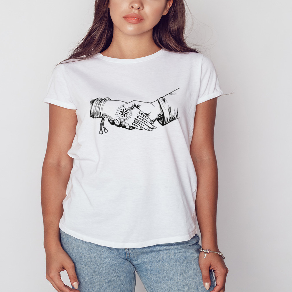 Wedding Hands Clipart Shirt, Unisex Clothing, Shirt For Men Women, Graphic Design