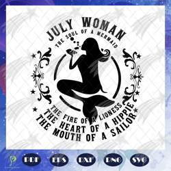 july woman the soul of a mermaid, born in july, j