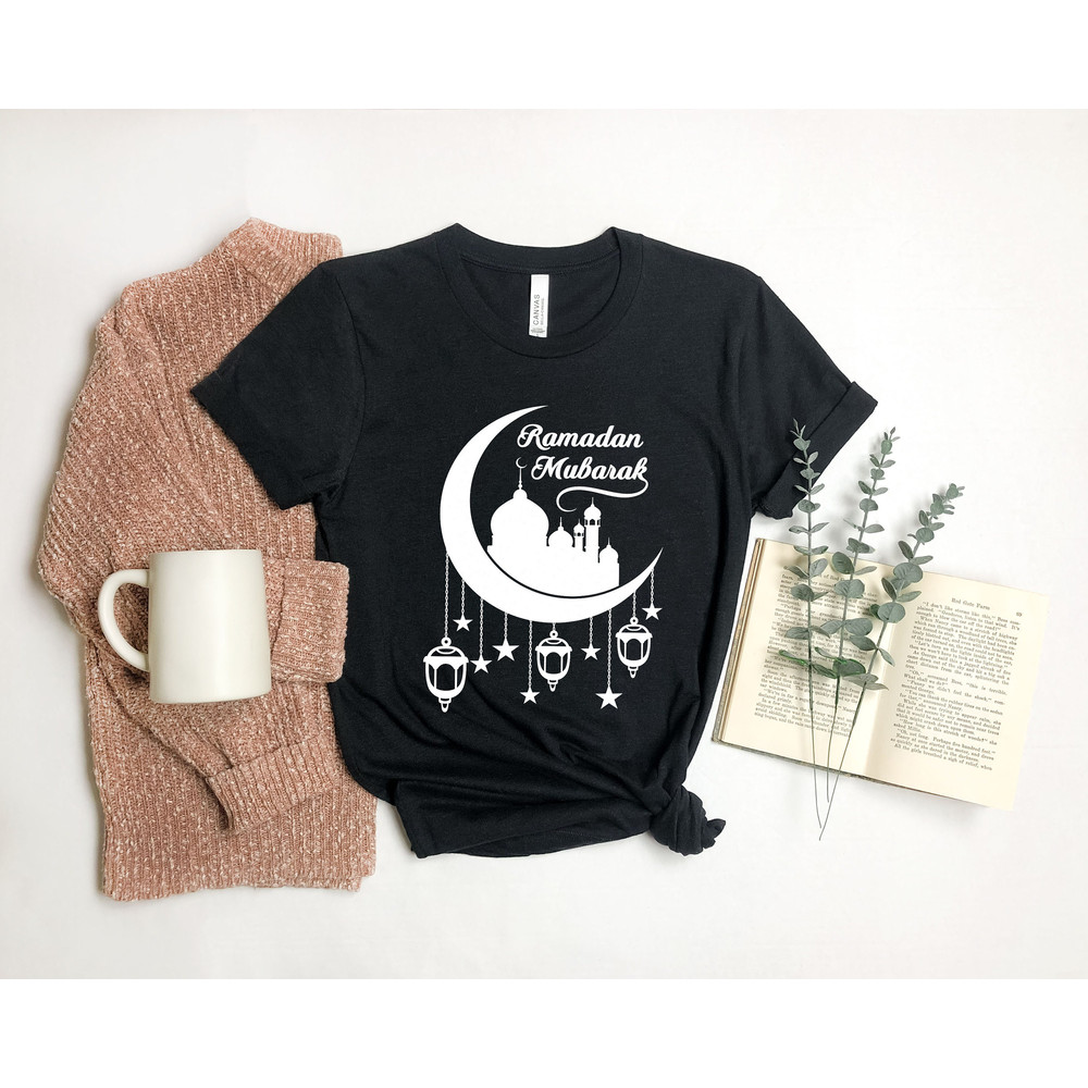 EID Mubarak tee, Muslim Shirt, Ramadan Gift, Ramadan Mubarak T-Shirt, Islamic Shirts, Muslim Kids Shirt, Ramadan Kareem T Shirt - 3.jpg