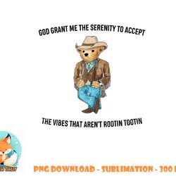god grant me the serenity to accept the vibes that arent png, digital download copy