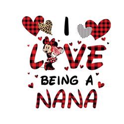 i love being a nana svg, mothers day svg, nana svg, love nana svg, nanac gifts, perfect nana svg, silhouette svg fies