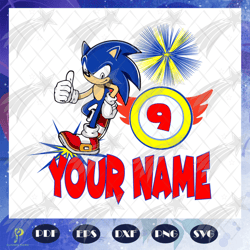 9 your name, birthday svg, birthday gift, birthda