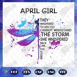 april girl svg, im living my best life svg, born