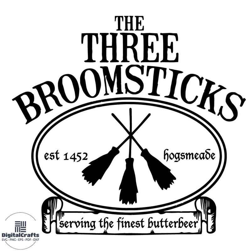 Harry Potter Three Broomsticks Svg Harry Potter Svg Magical Svg
