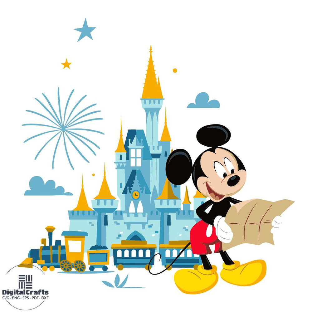 Disney Mickey Mouse Walt Disney World Svg Disney Svg Magic Castle Svg Mickey Svg