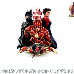 the flash movie batman supergirl team png, digital download copy