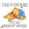 I Like To Stay In Bed Svg Disney Svg The Pooh Svg Pooh Love Sleep Svg