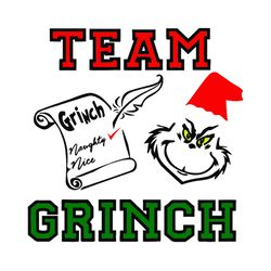 team grinch, naughty svg, christmas shirt design, xmas svg, family, christmas party, gift bag, decal, cricut