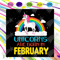 Unicorns Are Born In February Svg, Birthday Svg, Unicorn Birthday Svg, February Unicorn, Unicorn Svg, Unicorn Girl Svg, February Girl Svg, February Birthday, Bi