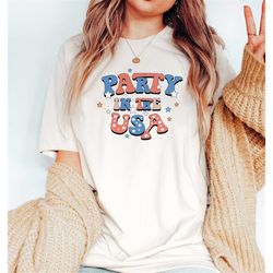 party in the usa shirt - 4th of july shirt - independence day shirt - usa patriotic tee - 4th of july party shirt - amer