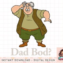 Disney Beauty and the Beast Maurice Dad Bod png, instant download, digital print