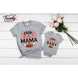 Craw Daddy Craw Mama Craw Baby Shirt, Custom Craw Family Shirts, Family Matching Shirts, Crawfish Season Shirt Gift, Cra