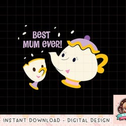 disney beauty and the beast mrs potts and chip best mum ever png, instant download, digital print
