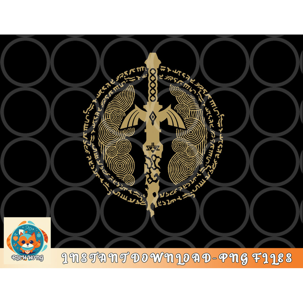 The Legend of Zelda Tears Of The Kingdom Master Sword Logo png, digital download copy.jpg