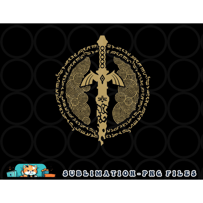 The Legend of Zelda Tears Of The Kingdom Master Sword Logo png, digital download copy.jpg
