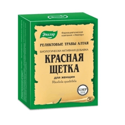 Relict herbs of Altai Red brush for women, weight 30g
