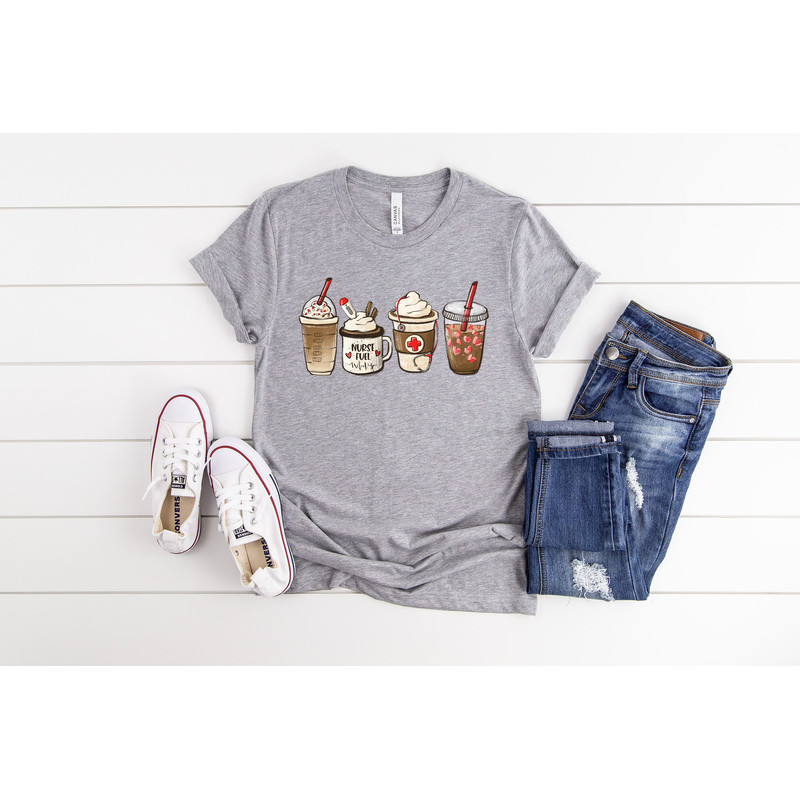Nurse shirt, Coffee Lover Nurse Shirt, New Nurse Gift, Nurse school Graduation Gift, Nurse Appreciation, Nurses Week Gift, RN LPN Gift - 2.jpg